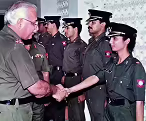 Lady Cadet 001 Major Jhingan