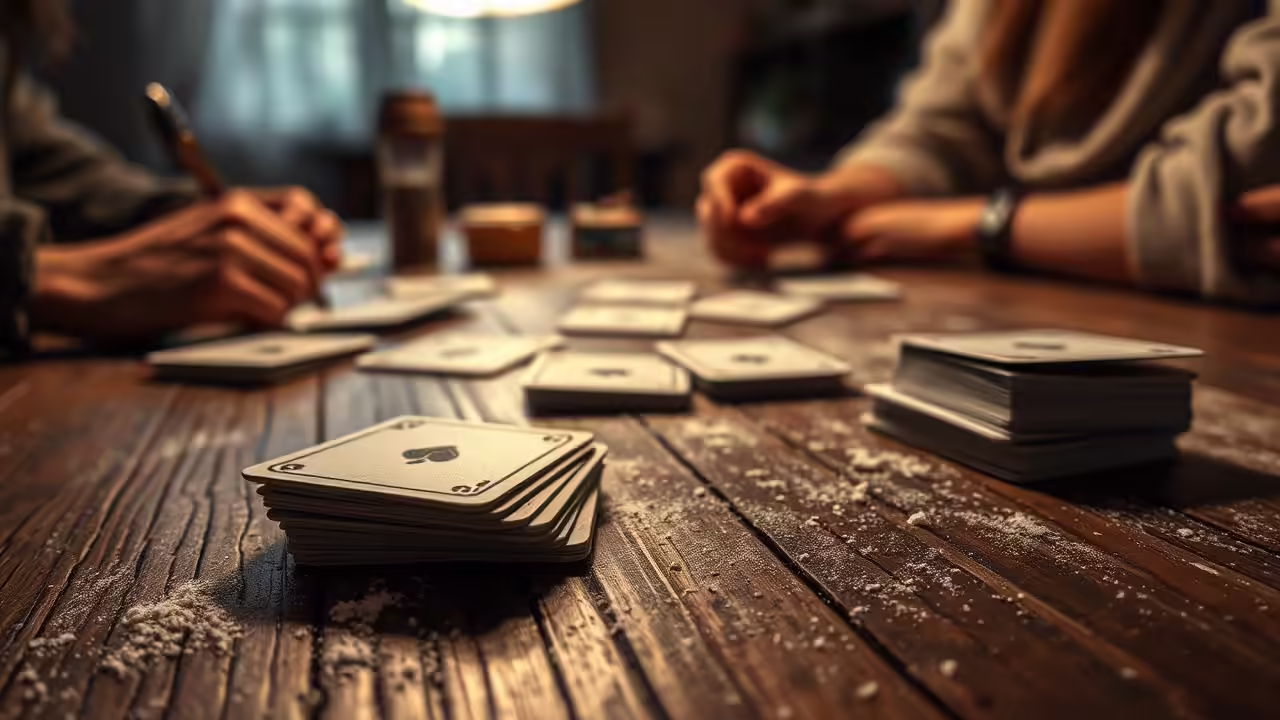 Flour-dusted Card Game