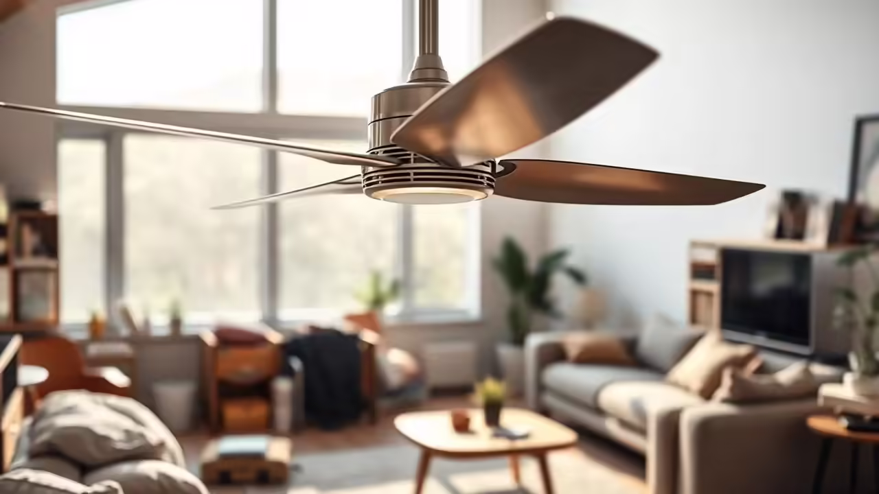 Cool Breeze in Modern Living Room