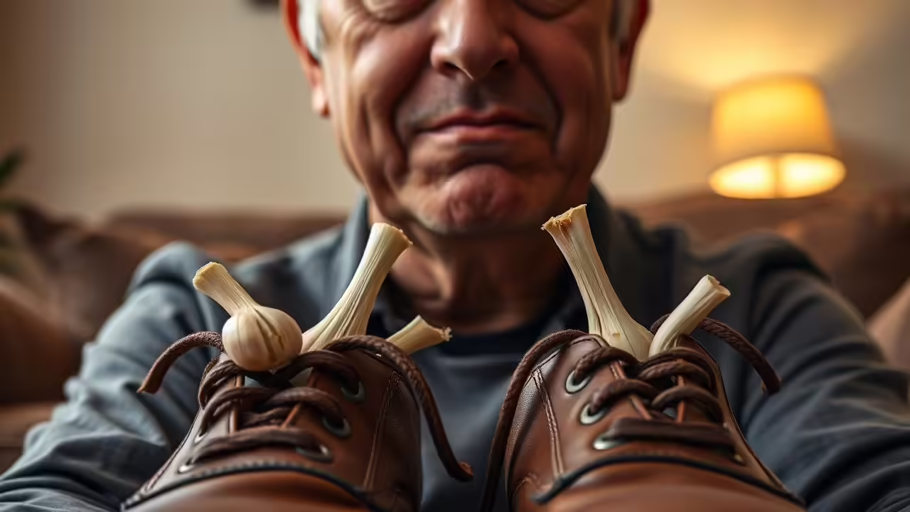 Garlic-Stuffed Shoe Surprise
