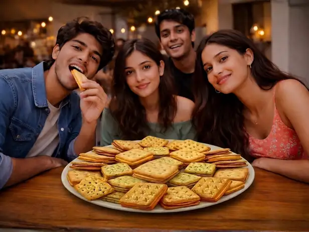 AI generated via Gemini | And for the crunch, every good Savory Girl plate needs crackers.