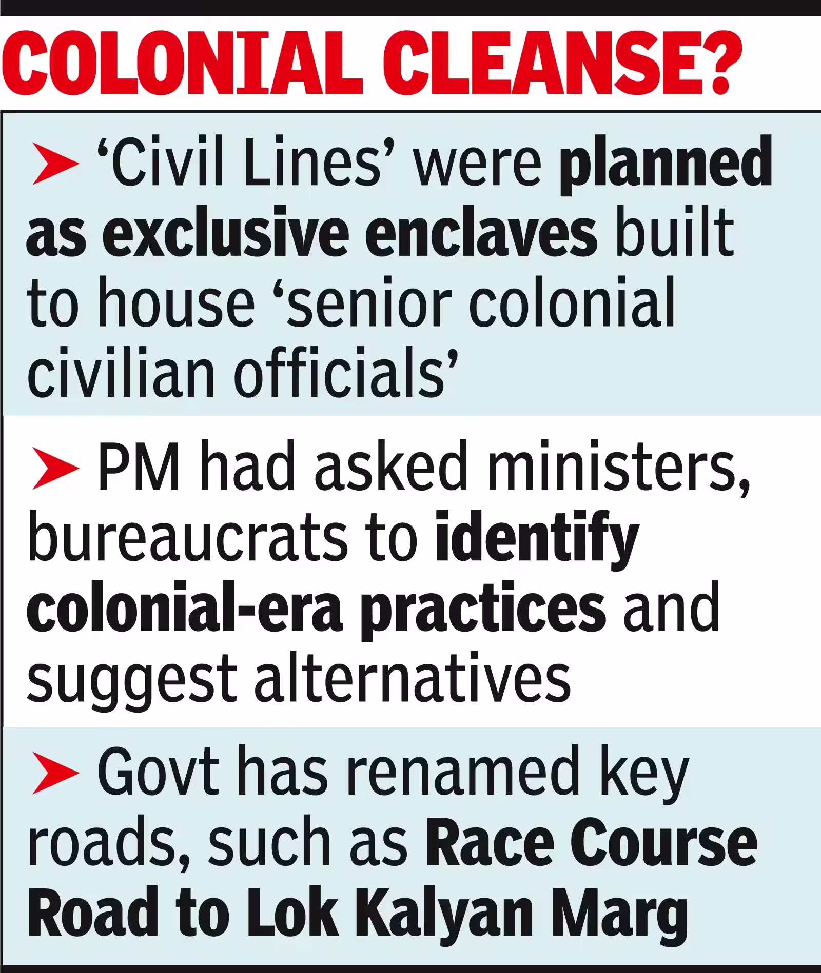 Soon, ‘Civil Lines’ may be relegated to history