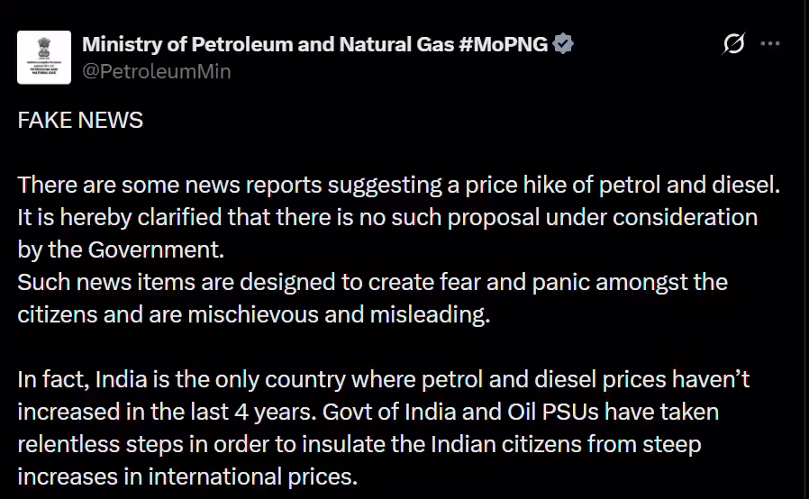 Government's post on X