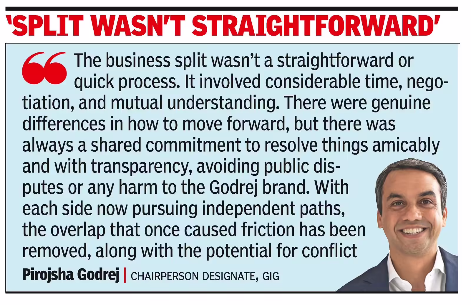 Pirojsha Godrej maps growth push with listings and overhaul two years after dynasty split