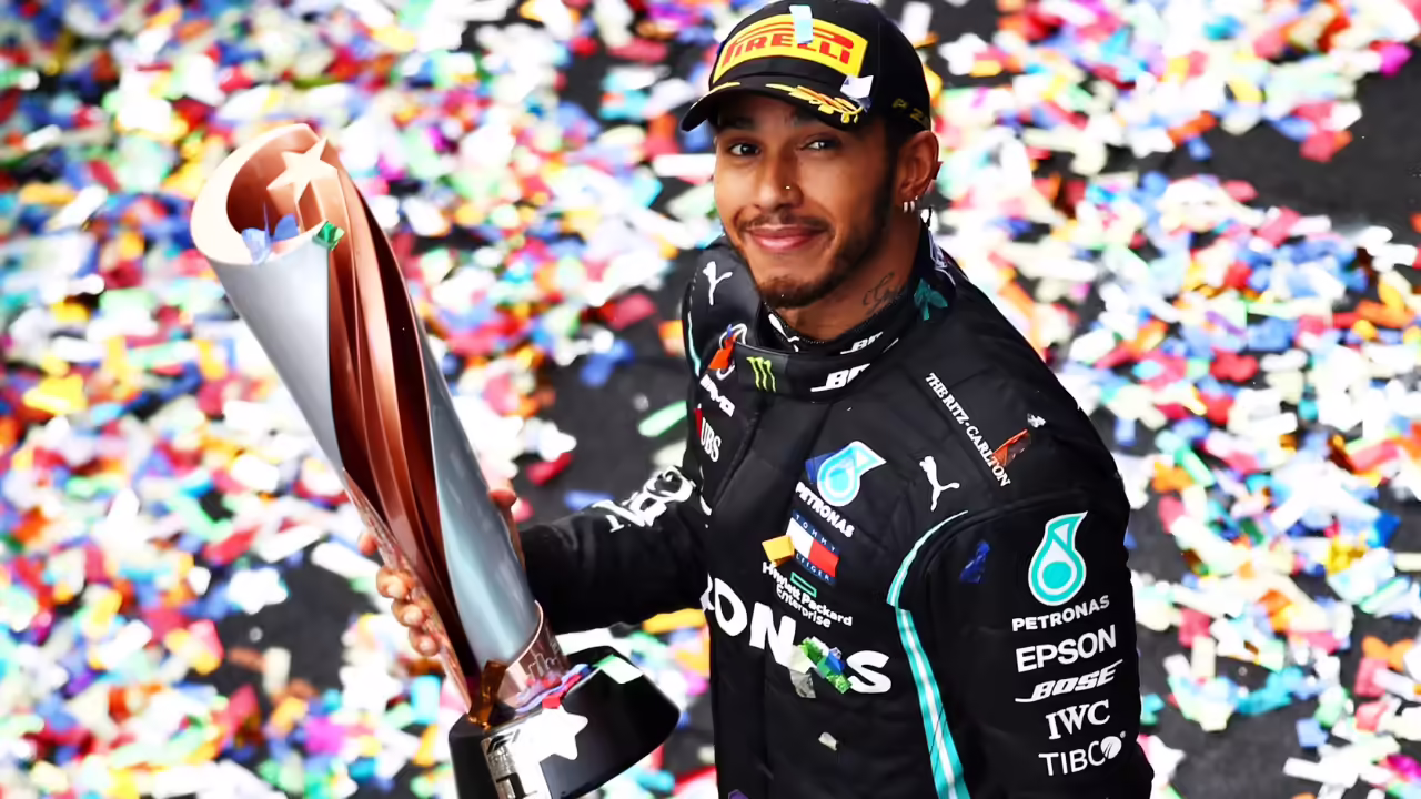 Lewis Hamilton in Mercedes