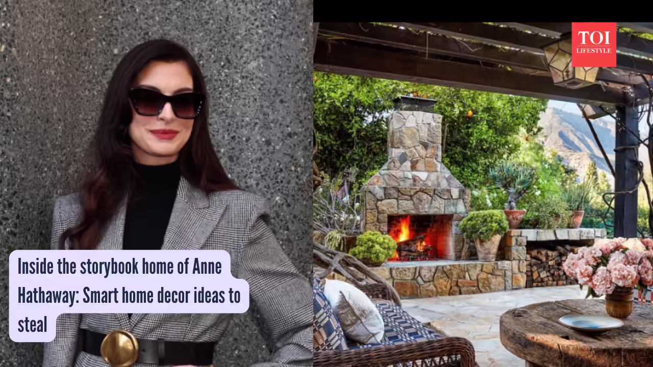 Inside the storybook home of Anne Hathaway Smart home decor ideas to steal