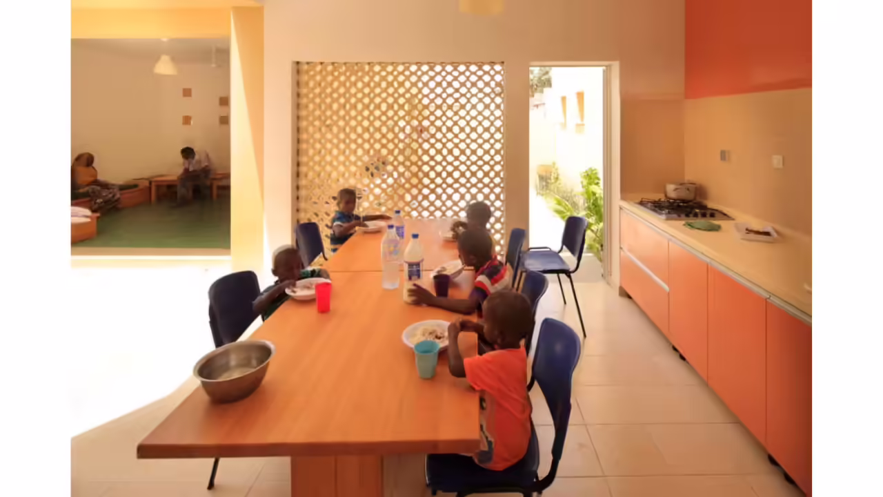 Children’s village that stays cool in extreme heat