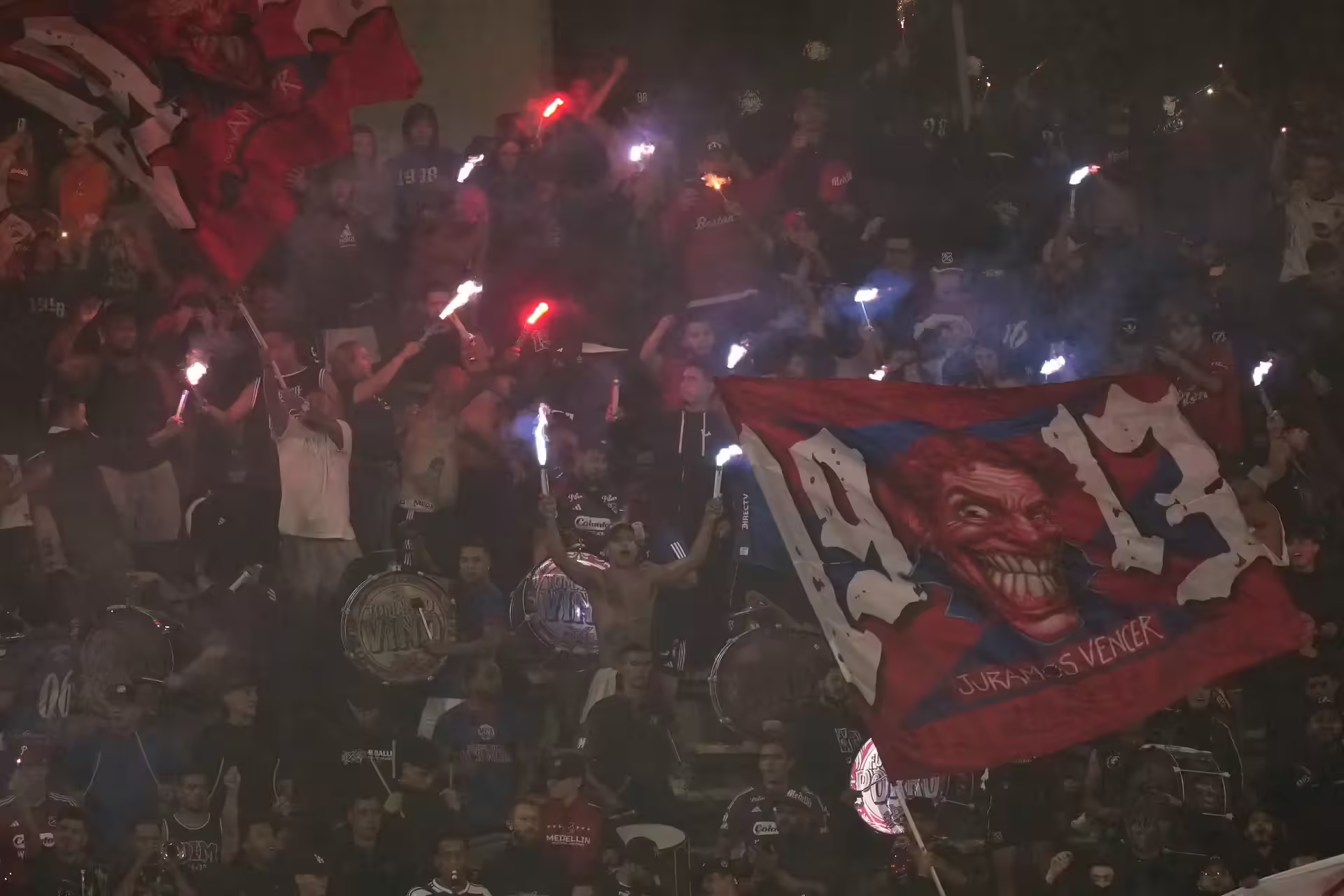 Copa Libertadores soccer match halted after just 3 minutes when fans protest with flares