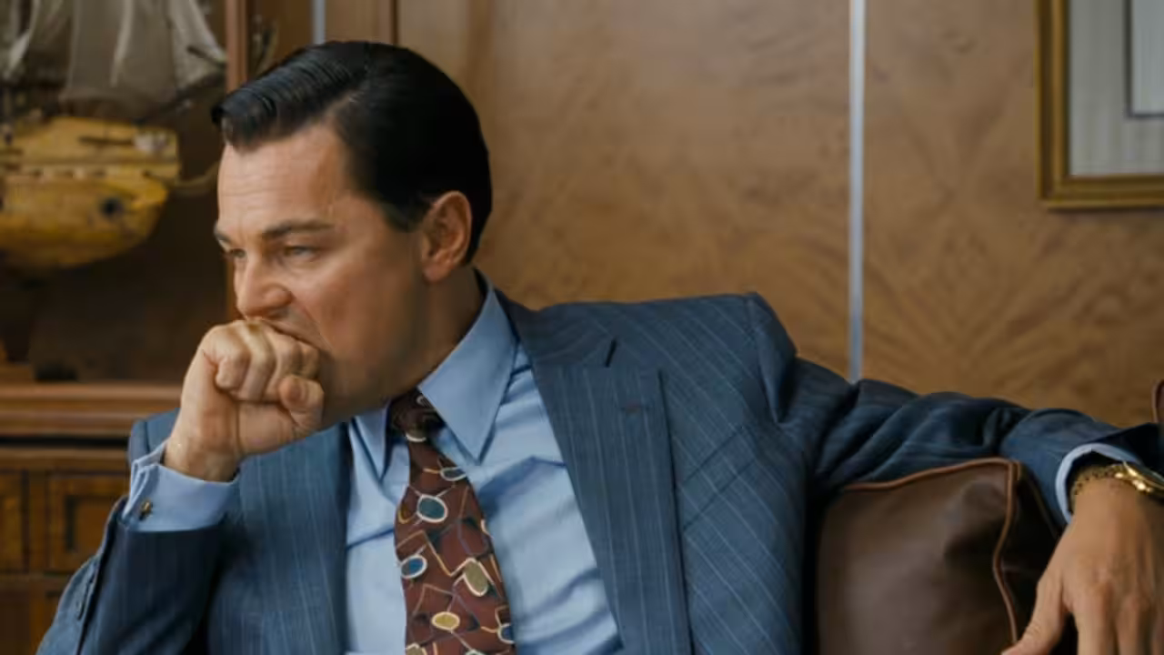 Leonardo DiCaprio in 'The Wolf of Wall Street'