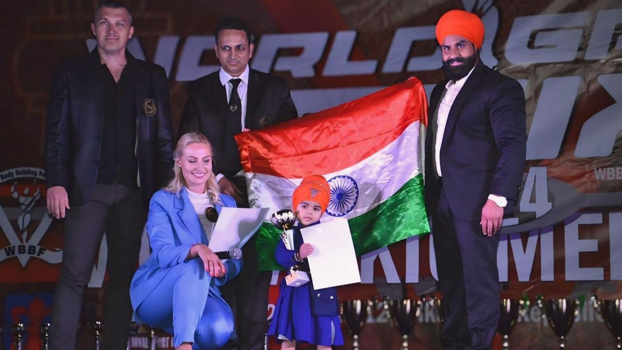 The young performer later travelled to Singapore as well and received recognition.